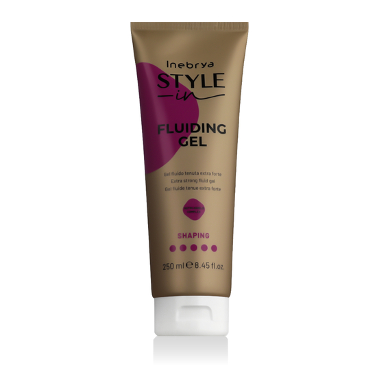 Inebrya Style-In Fluiding Gel hair styling gel in its product packaging