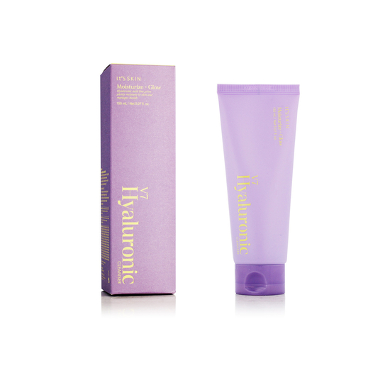 It's Skin V7 Hyaluronic Moisturize + Glow Cleanser veido prausiklio pakuotė
