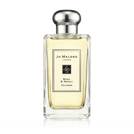 Jo Malone Basil & Neroli Eau de Cologne bottle, used with over 80% remaining