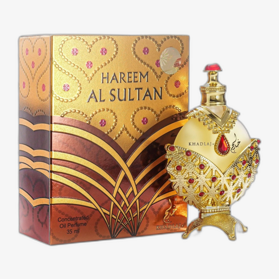 Khadlaj Hareem Al Sultan Gold EDP unisex perfume bottle