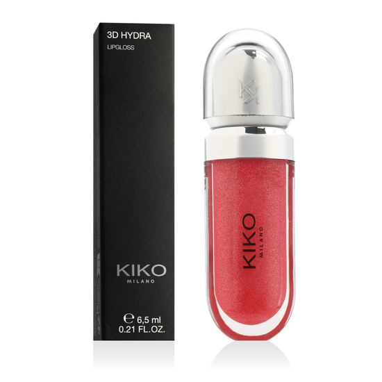 KIKO MILANO 3D Hydra Lipgloss (12 Pearly Amaryllis Red)