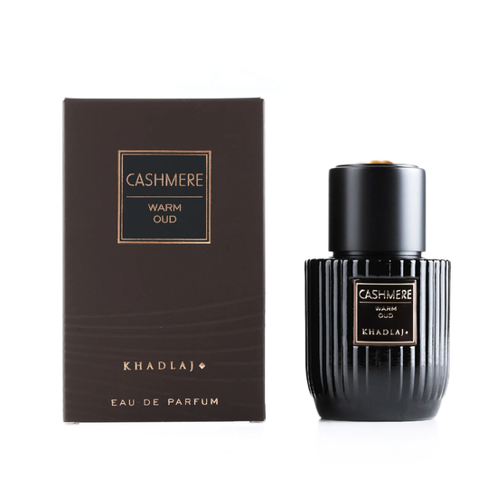 Khadlaj Cashmere Warm Oud uniseks Eau de Parfum kvepalų flakonas