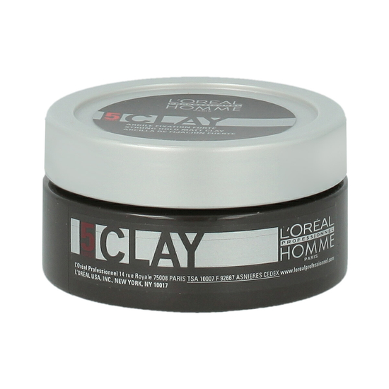 L'Oréal Professionnel Homme Force 5 strong hold hair clay