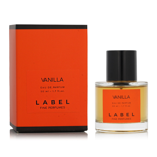 LABEL Vanilla Eau De Parfum 50 ml kvepalų buteliukas su vanilės aromatu