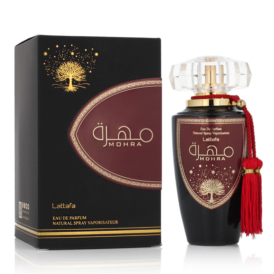 Lattafa Mohra 100 ml unisex Eau de Parfum fragrance bottle