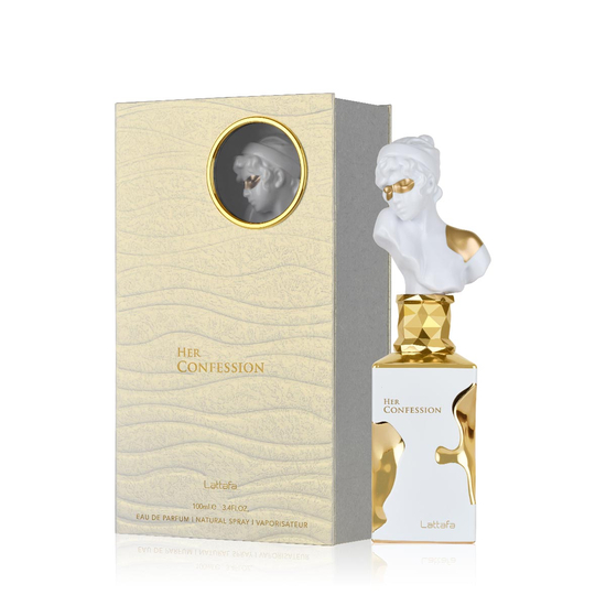 Lattafa Her Confession EDP — флакон унисекс-парфюмерной воды