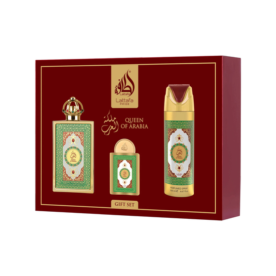 Lattafa Pride Queen Of Arabia — набор парфюмерии и дезодорант-спрея