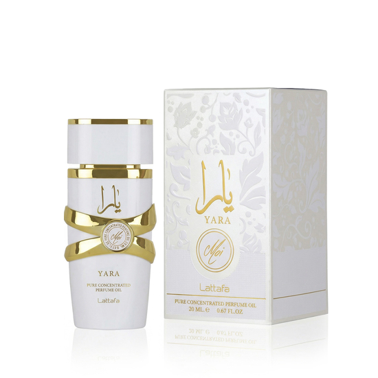 Lattafa Yara Moi Perfumed Oil product image, an oil-based fragrance