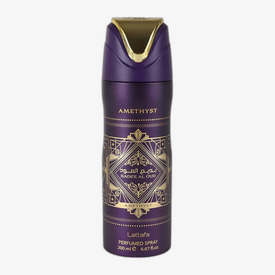 Lattafa Bade'e Al Oud Amethyst purškiamo dezodoranto produkto vaizdas