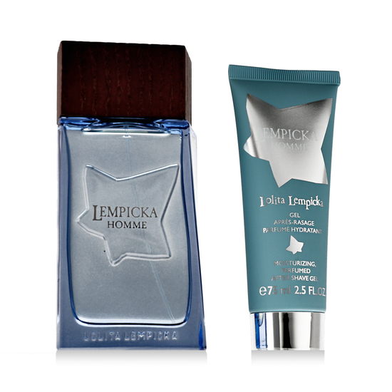 Lolita Lempicka Homme EDT and aftershave gel fragrance gift set