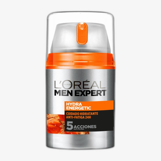 L'Oréal Paris Men Expert Hydra Energetic Lotion bottle for men's skincare
