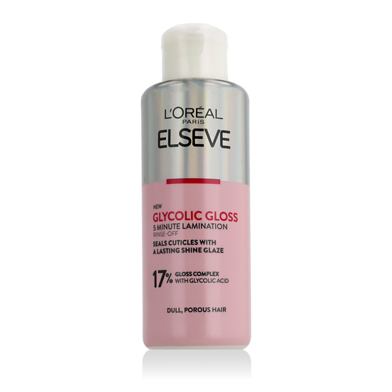 Упаковка маски для волос L'Oréal Paris Elseve Glycolic Gloss 5 Minute Lamination