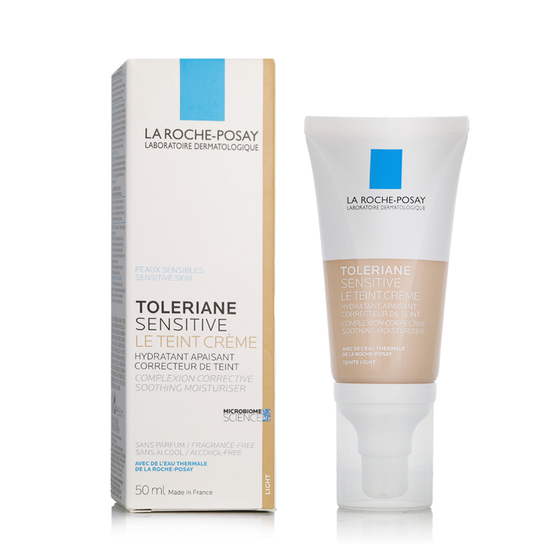 La Roche-Posay Toleriane Sensitive šviesaus atspalvio tonuojamasis veido kremas