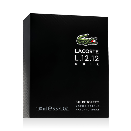 Флакон туалетной воды Lacoste L.12.12 Noir EDT на изображении