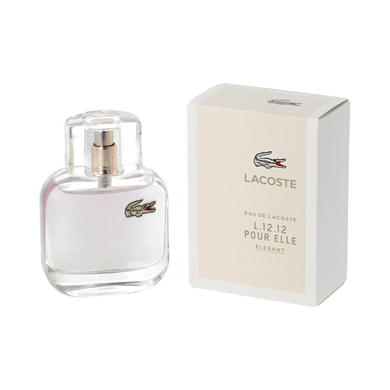 Lacoste Eau de Lacoste L.12.12 Pour Elle Elegant EDT perfume bottle
