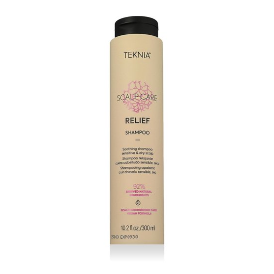 Lakme Teknia Scalp Care Relief Shampoo, a gentle cleanser for sensitive scalp care