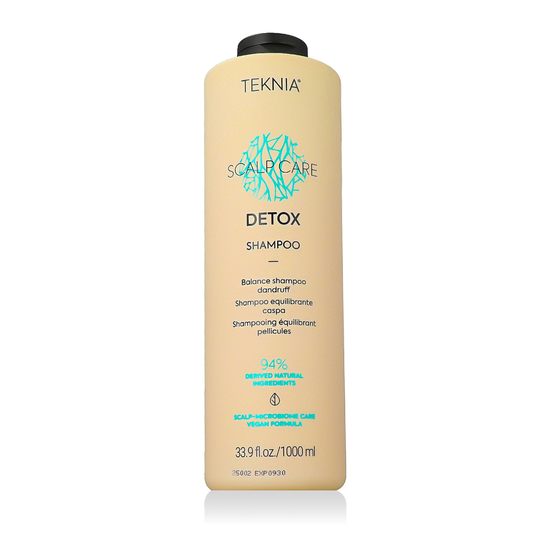 Lakme Teknia Scalp Care Detox šampūno pakuotė, skirtas galvos odai valyti