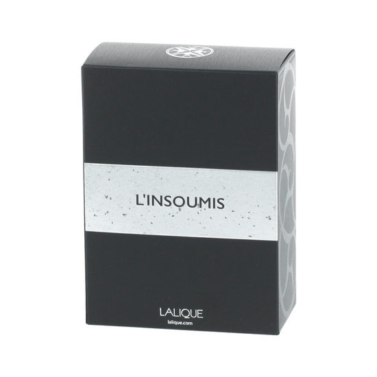 Lalique L'Insoumis EDT unisex fragrance bottle with a citrus-woody scent profile