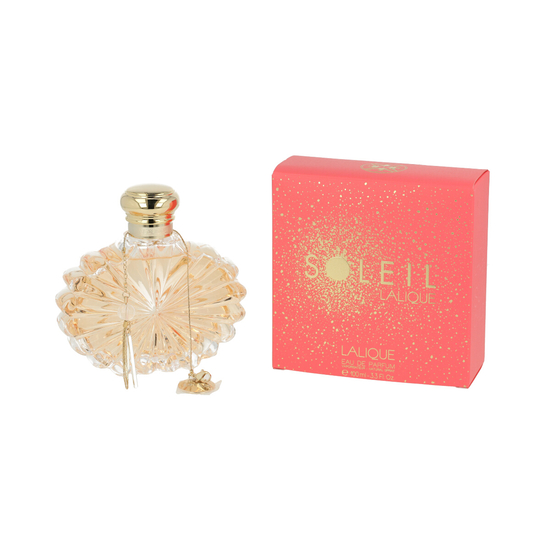 Lalique Soleil Eau De Parfum bottle, a floral fragrance for unisex wear