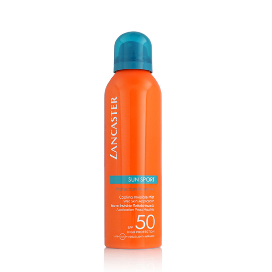 Флакон Lancaster Sun Sport Cooling Invisible Mist SPF 50 — охлаждающий солнцезащитный спрей