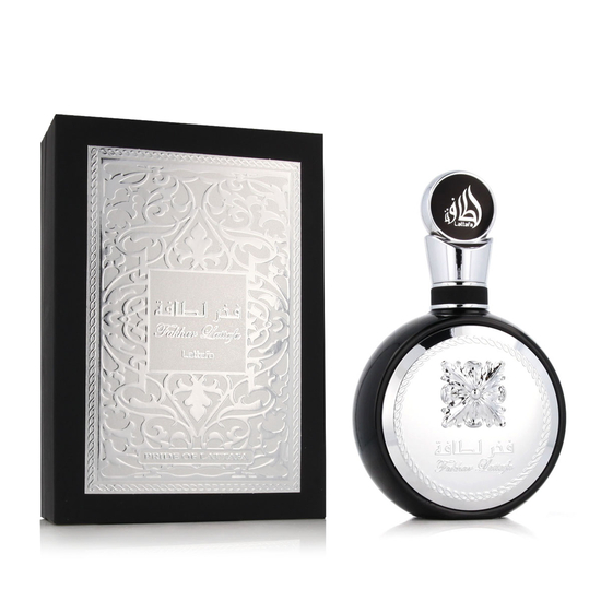 Lattafa Fakhar Lattafa Black EDP unisex perfume bottle