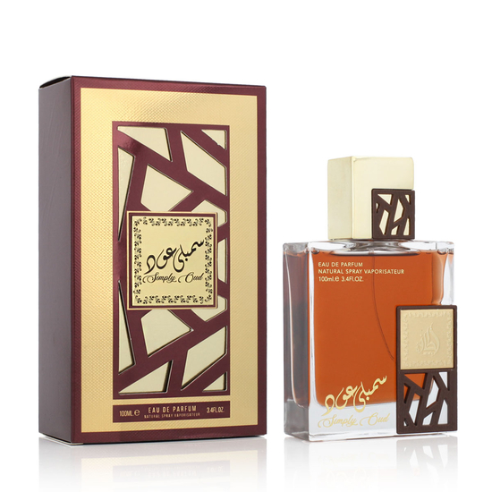 Lattafa Simply Oud EDP uniseksinių kvepalų buteliukas