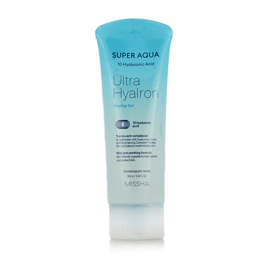 MISSHA Super Aqua Ultra Hyalron Peeling Gel for face exfoliation