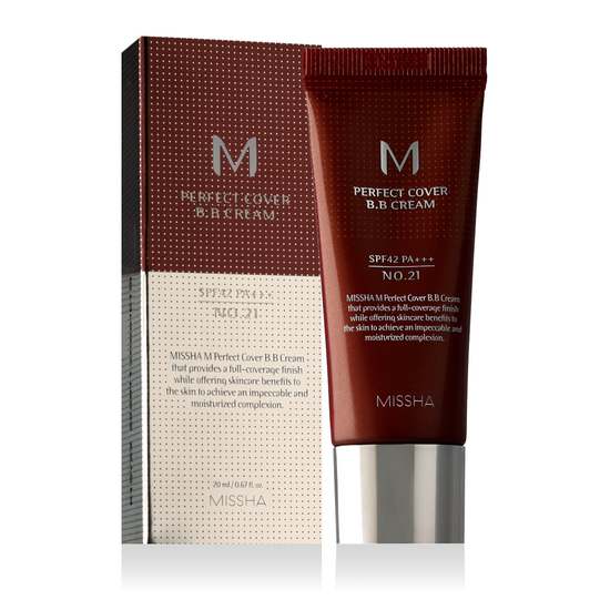 MISSHA M Perfect Cover BB Cream SPF 42 PA+++ (No. 21 Light Beige)