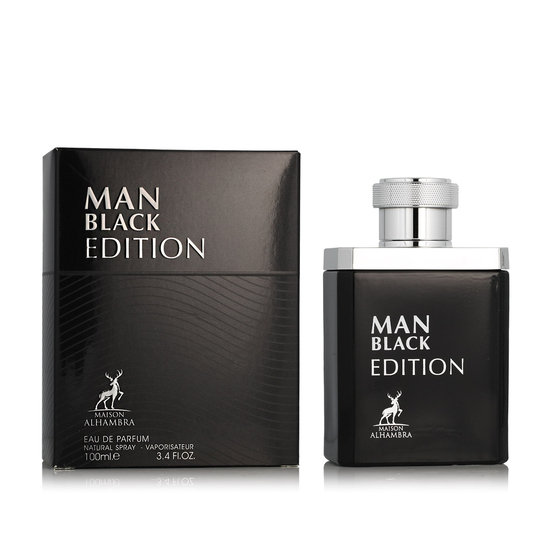 Maison Alhambra Man Black Edition EDP unisex perfume bottle