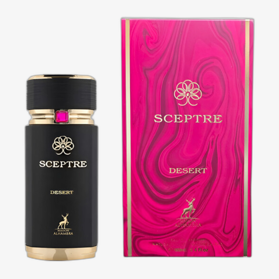 Maison Alhambra Sceptre Desert EDP unisex perfume bottle