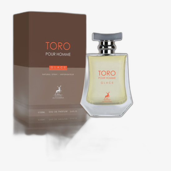 Maison Alhambra Toro Pour Homme Glace EDP unisex fragrance bottle