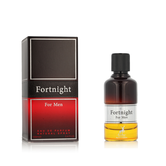 Maison Alhambra Fortnight For Men Eau de Parfum bottle, 100 ml