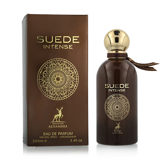 Maison Alhambra Suede Intense Eau De Parfum uniseks kvepalų buteliukas