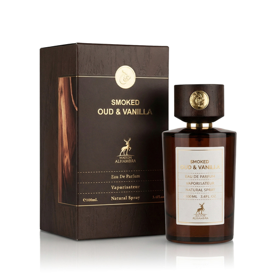 Maison Alhambra Smoked Oud & Vanilla EDP unisex perfume bottle