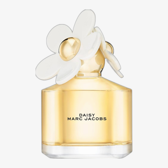 Marc Jacobs Daisy EDT and body lotion gift set, bottles displayed together