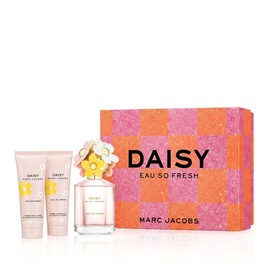 Marc Jacobs Daisy Eau So Fresh EDT rinkinys su dušo žele ir kūno losjonu