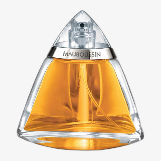 Mauboussin Pour Femme EDP set with two women's perfume bottles