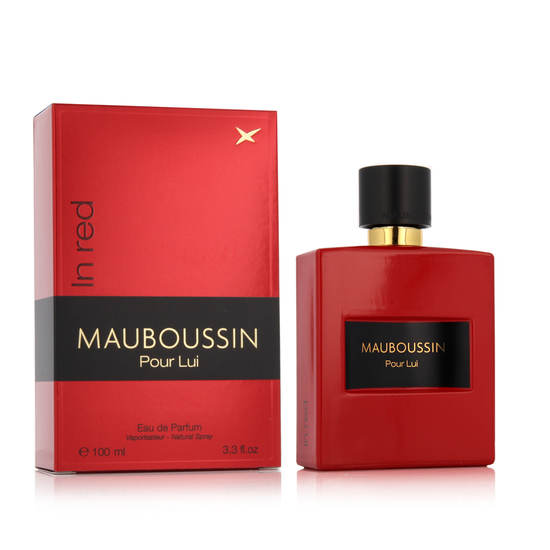 Mauboussin Pour Lui in Red EDP uniseksinių kvepalų buteliukas