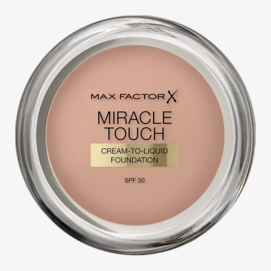 Max Factor Miracle Touch kreminis-skystas makiažo pagrindas SPF 30, 070 Natural