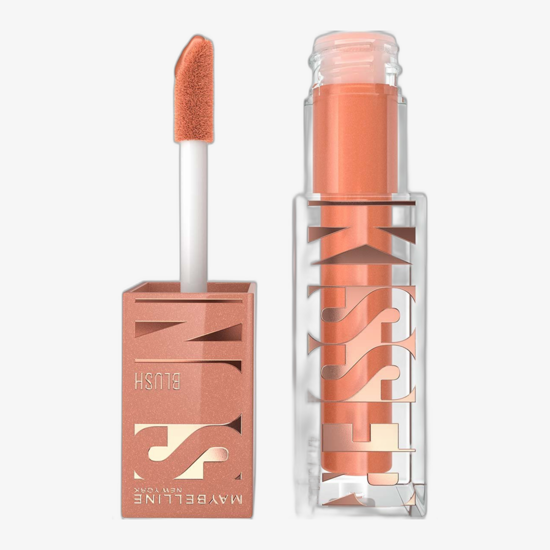 Maybelline Sunkisser Blush 01 Downtown Rush skaistalai pakuotės vaizde