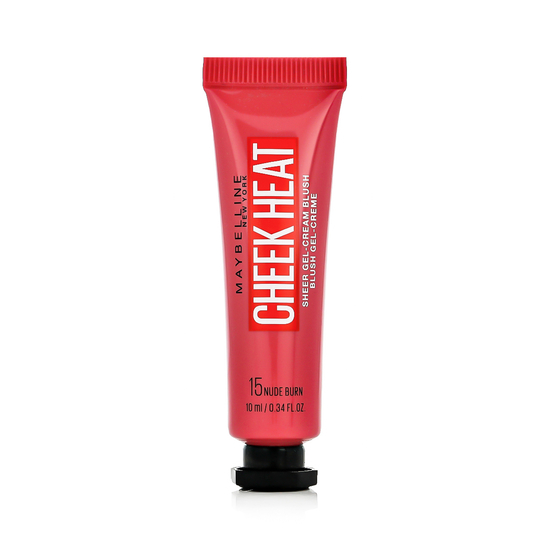 Maybelline Cheek Heat 15 Nude Burn gelio-kremo skaistalai