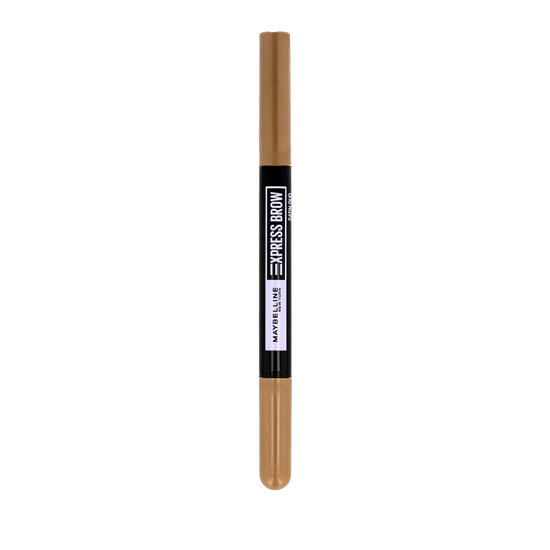 Maybelline Express Brow Satin Duo — двойное средство для оформления бровей, оттенок Dark Blonde