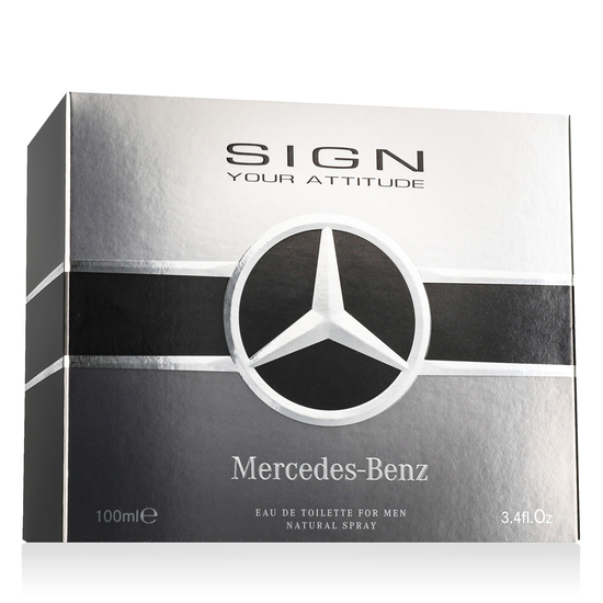 Mercedes-Benz Sign Your Attitude EDT unisex fragrance bottle
