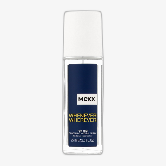 Mexx Whenever Wherever for Him Deodorant in glass