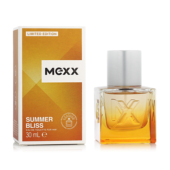 Mexx Summer Bliss For Him EDT vyriškas tualetinis vanduo buteliuko nuotraukoje