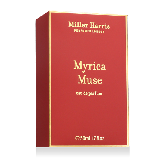 Miller Harris Myrica Muse EDP in its unisex perfume bottle