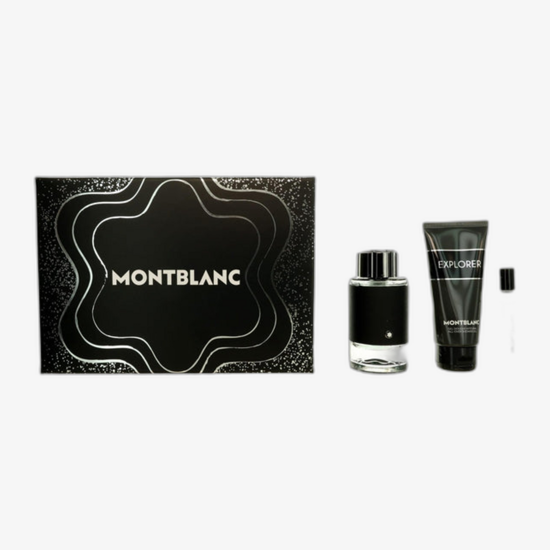 Набор Montblanc Explorer: парфюмерная вода, миниатюра и гель для душа