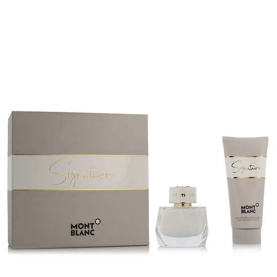 Montblanc Signature fragrance gift set with Eau de Parfum and body lotion