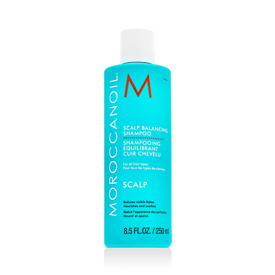 Moroccanoil Scalp Balancing Shampoo for scalp care and cleansing