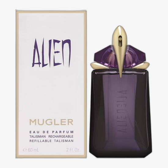Набор Mugler Alien EDP: флакон 60 мл, миниатюра и лосьон для тела